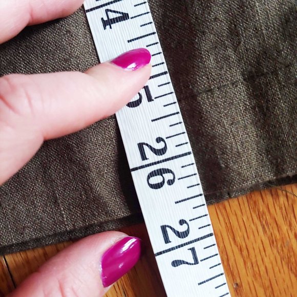 Vintage AE Sport Linen Cotton Sleeveless Olive Green Button Up - Picture 15 of 15